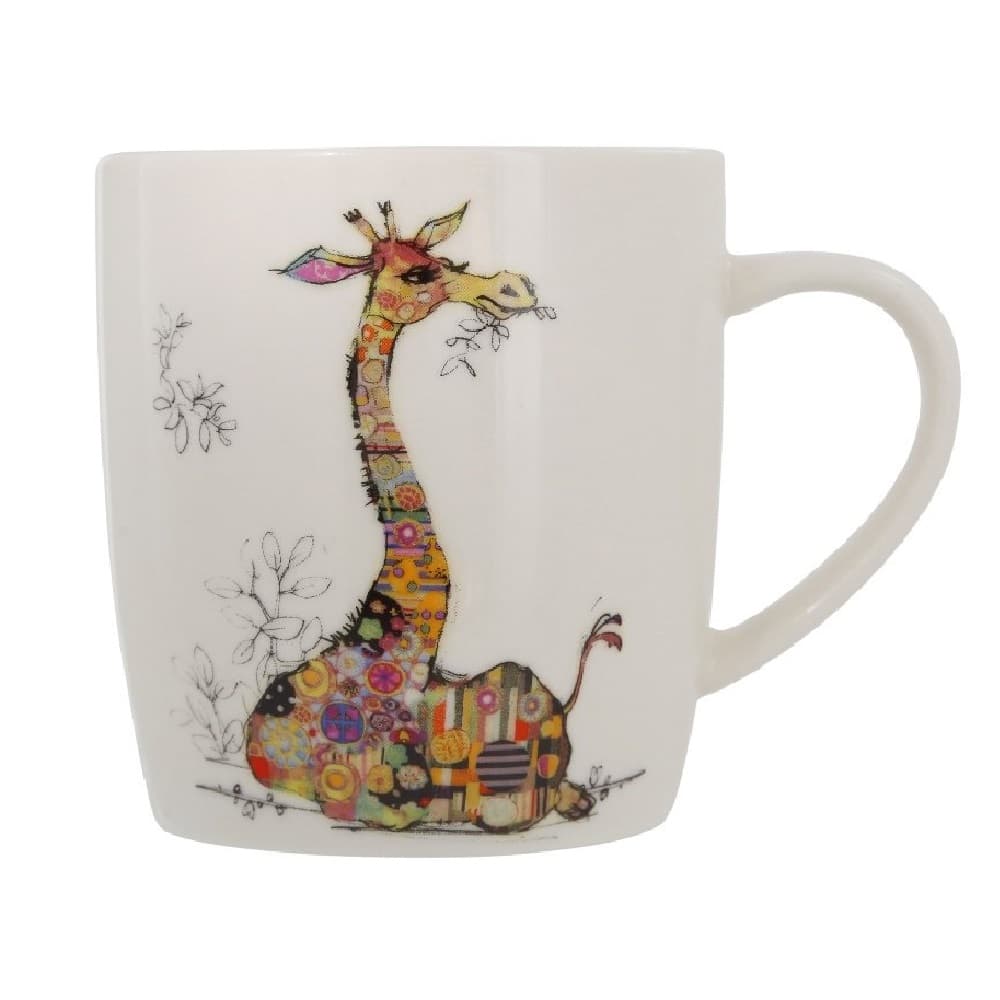 Bug Art Gerry Giraffe China Mug