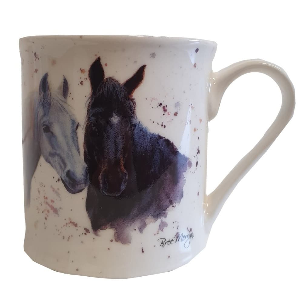 Bree Merryn Pebbles & Paloma Horses China Mug