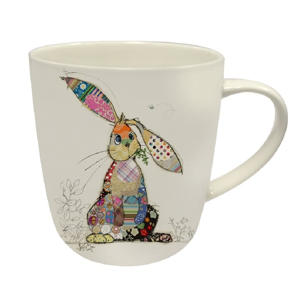 Bug Art Binky Bunny China Mug