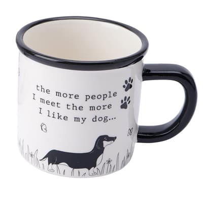Woofs & Whiskers The More People I Meet Mug