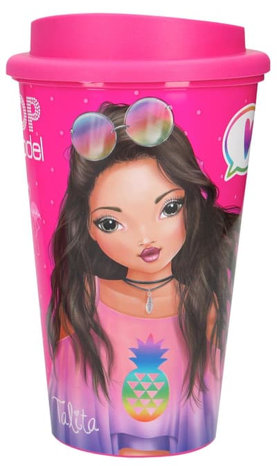 TOPModel Take Away-mugg Tropical Rosa