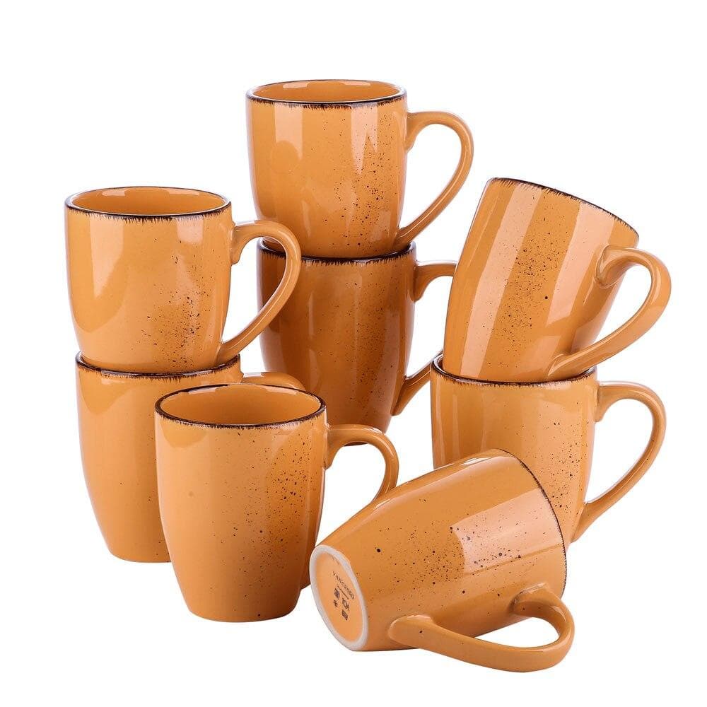 Vancasso Navia serien, mugg set 8-delar orange
