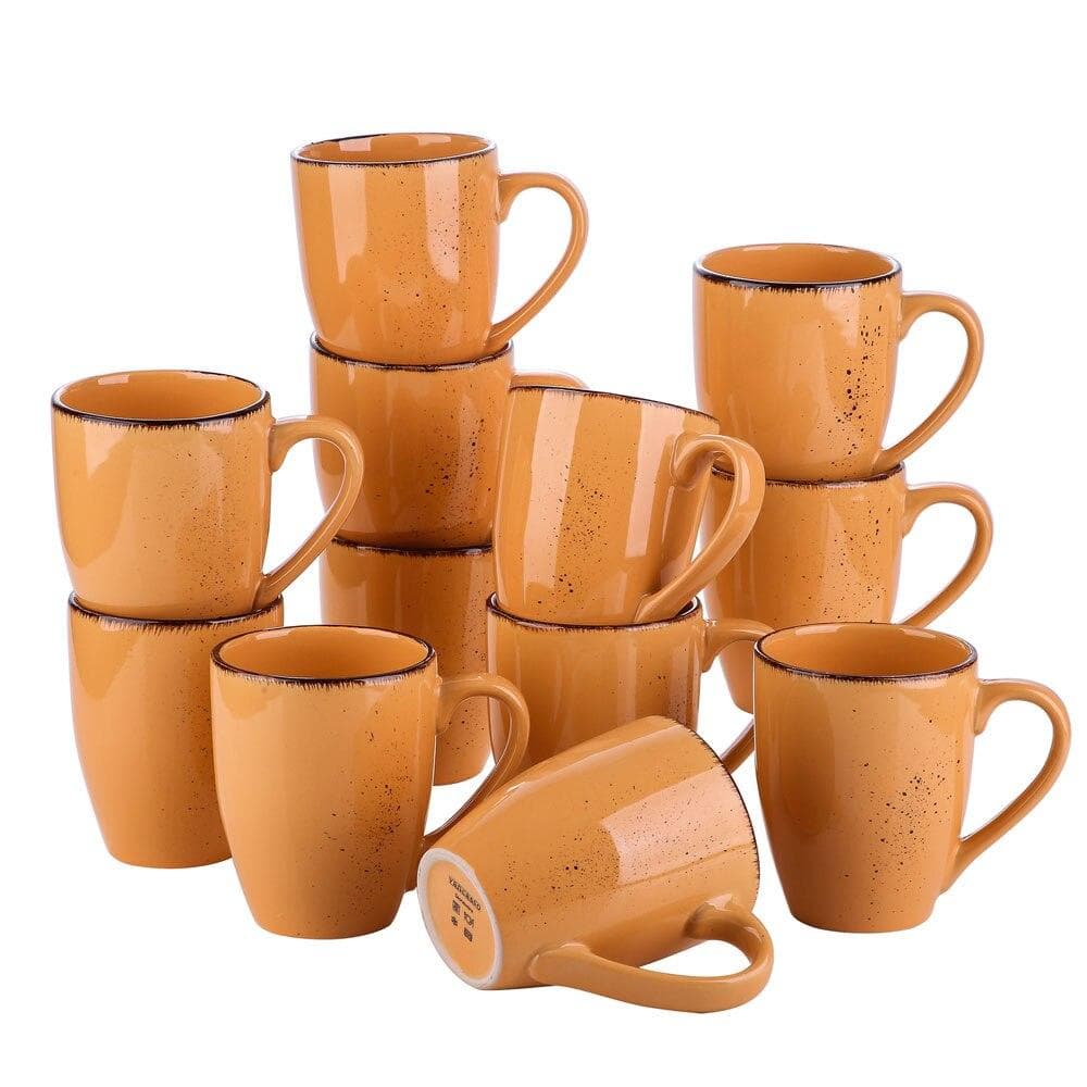 Vancasso Navia serien, mugg set 12-delar orange