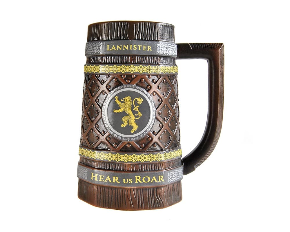 Beer Tankard: Game of Thrones - Lannister - Hear Us Roar