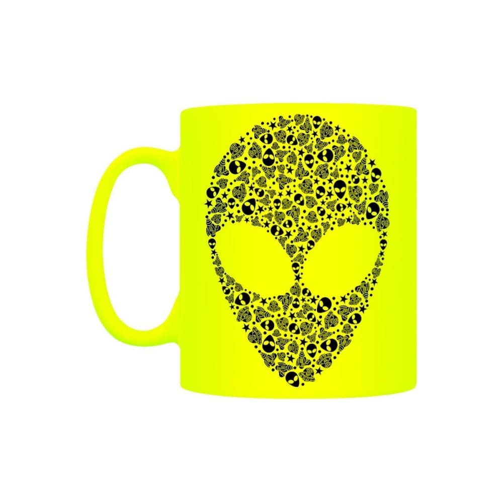 Grindstore Graphic Alien Neon Mug