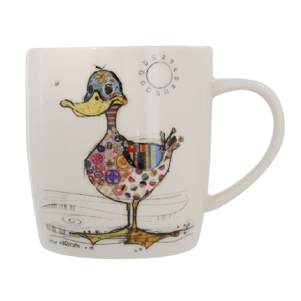 Bug Art Dotty Duck China Mug