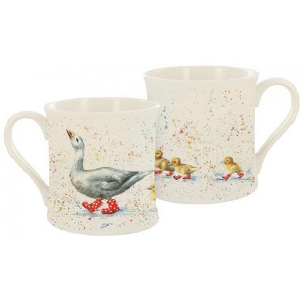 Bree Merryn Duck Wait For Me Cuties in Booties Mug