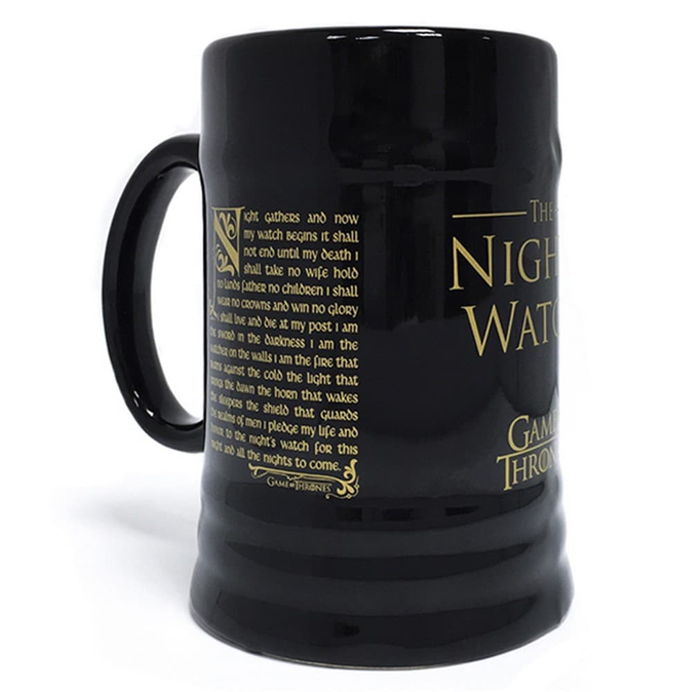 Game Of Thrones Night`s Watch Stein Mug