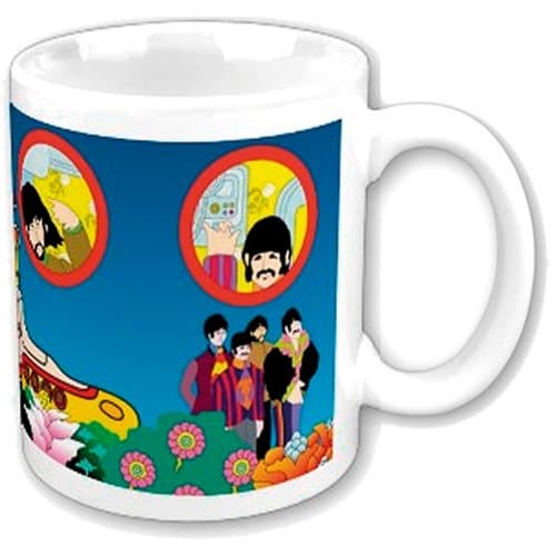 The Beatles Boxed Standard Mug: Yellow Submarine Portholes