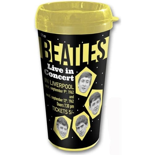 The Beatles Travel Mug: 1962 Live in Concert (Plastic Body)