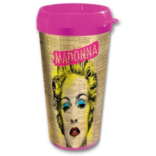 Madonna Travel Mug: Celebration (Plastic Body)