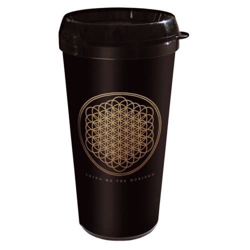 Bring Me The Horizon Travel Mug: Flower (Plastic Body)
