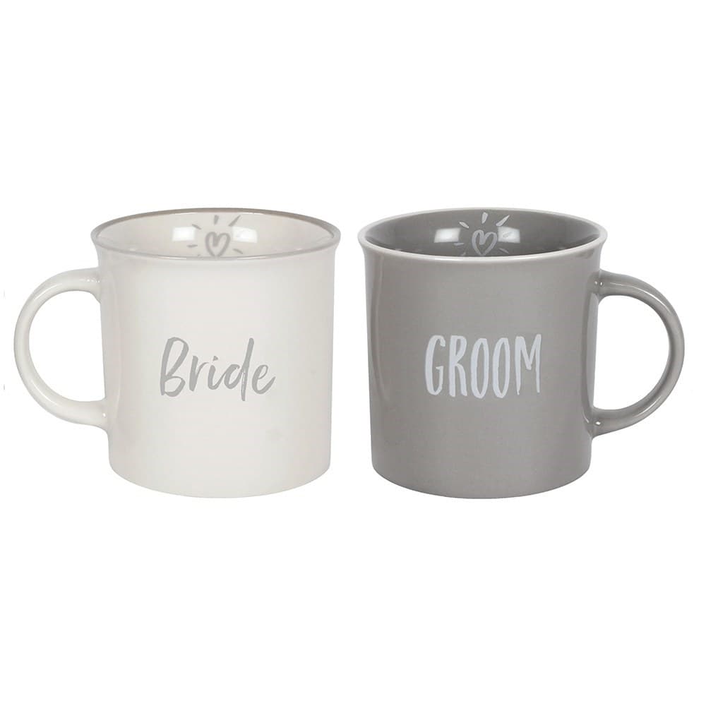 Something Different Bride and Groom Mugs (Set of 2)