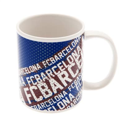 FC Barcelona Official Impact Football Crest Ceramic Mug