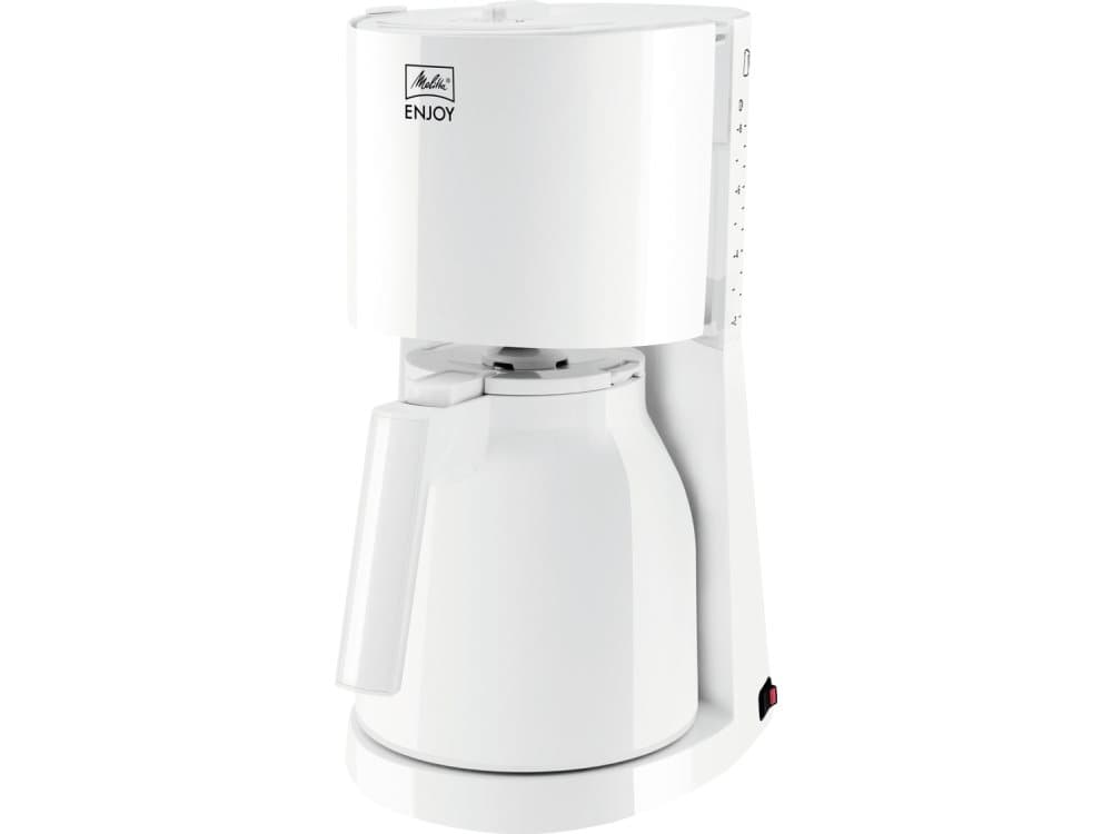 Melitta 1017-05, Droppande kaffebryggare, Malat kaffe, 1000 W, Vit