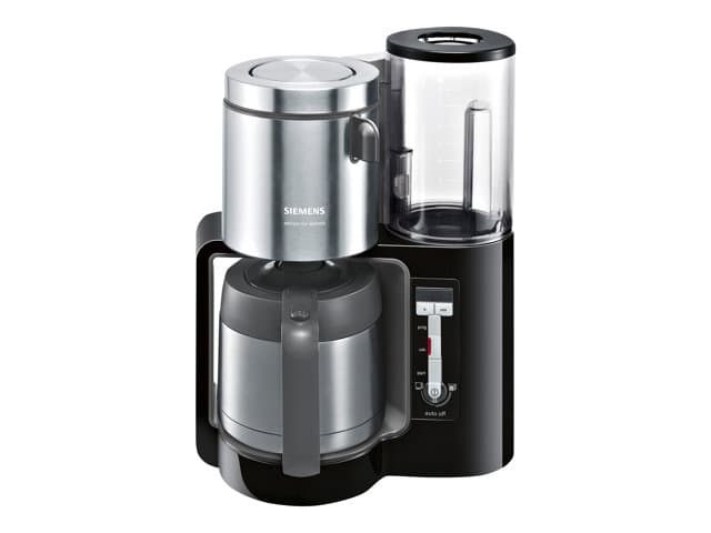 Siemens TC86503 - Kaffemaskin - 12 koppar - svart/antracit