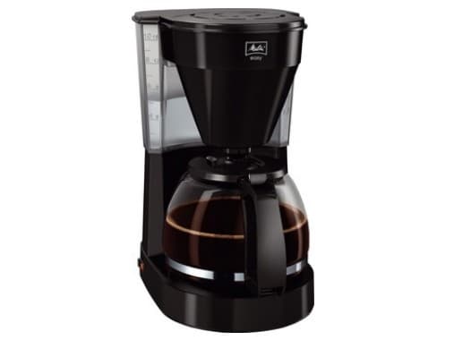 Melitta 1023-02, Kaffebrygger (drypp), Malt kaffe, 1050 W, Svart, Rustfritt stål