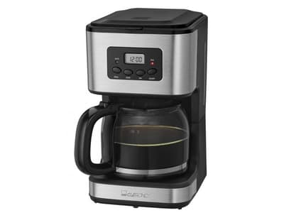 Clatronic KA 3642, Kaffebrygger (drypp), 900 W, Svart, Gjennomsiktig