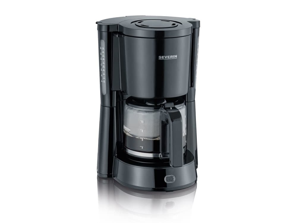 Severin KA 4815, Droppande kaffebryggare, 1,25 l, Malat kaffe, 1000 W, Svart