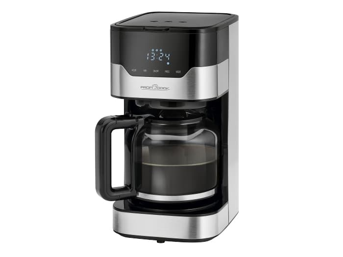 ProfiCook PC-KA 1169, Droppande kaffebryggare, 1,5 l, Malat kaffe, 900 W, Svart, Rostfritt stål