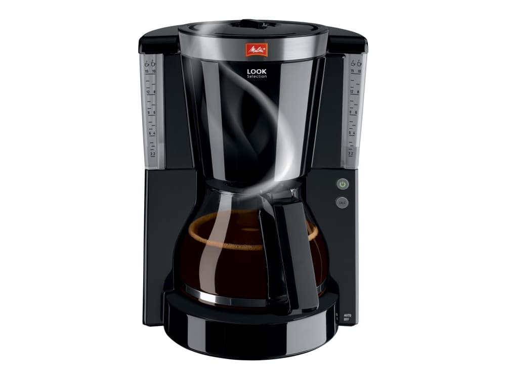 Melitta Look Selection - Kaffemaskin - 10 koppar - svart