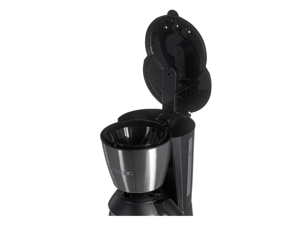 Clatronic KA 3563, Droppande kaffebryggare, 1,2 l, 800 W, Svart, Rostfritt stål