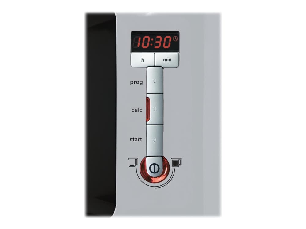 Siemens sensor for senses TC 86505 - Kaffemaskin - 12 koppar - grå/svart