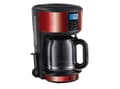 Miniatyrbild 2 av 4: Russell Hobbs Legacy, Droppande kaffebryggare, 1,25 l, Malat kaffe, 1000 W, Svart, Röd