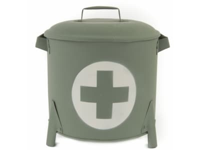 Stapelgoed Trommel XL: Ø40 cm x 47 cm Leaf Kuisje