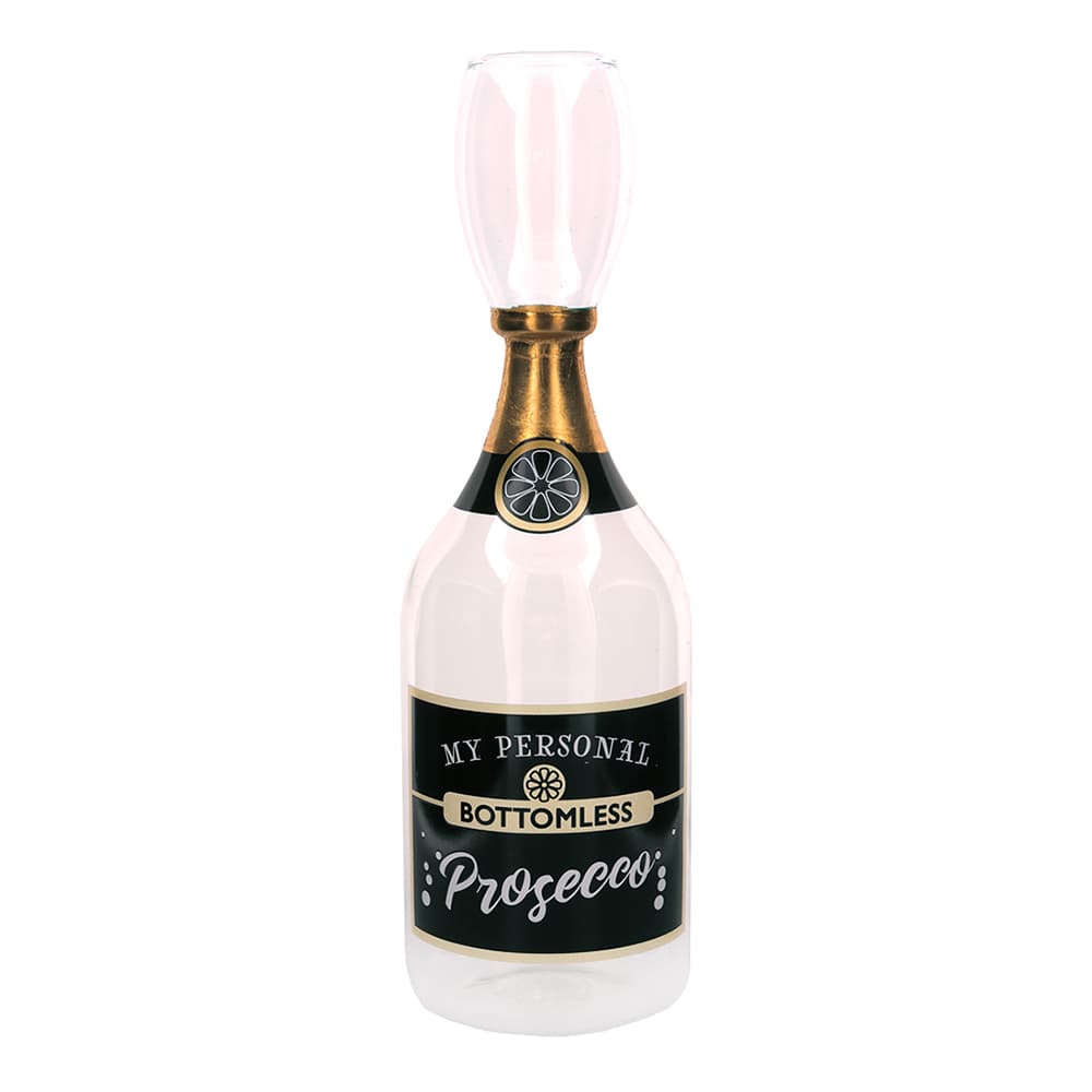 Prosecco Champagneglassflaske Karaffel