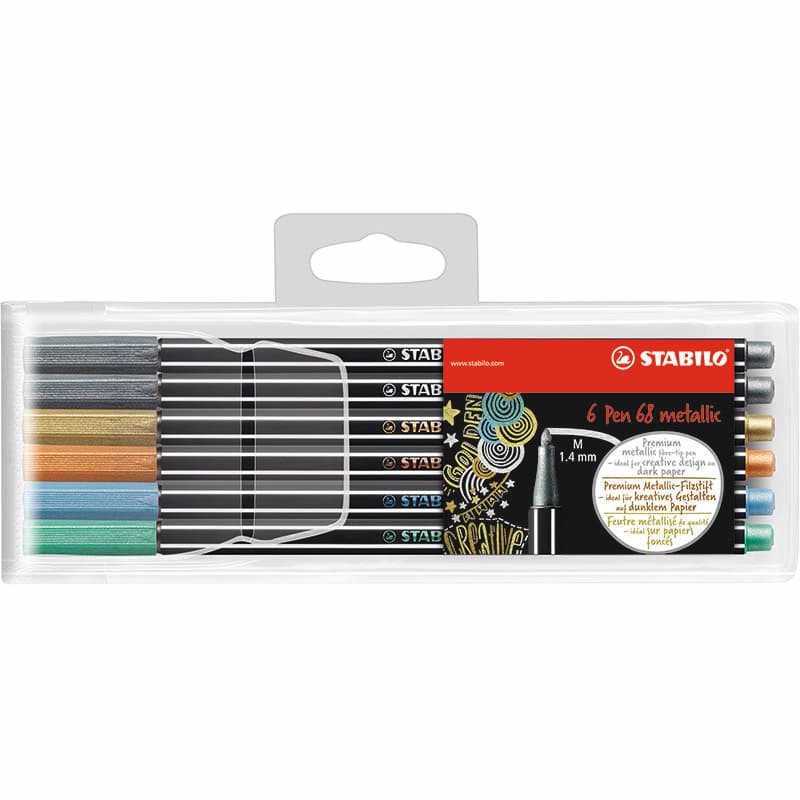 STABILO Pen 68 Metallic 6/fp