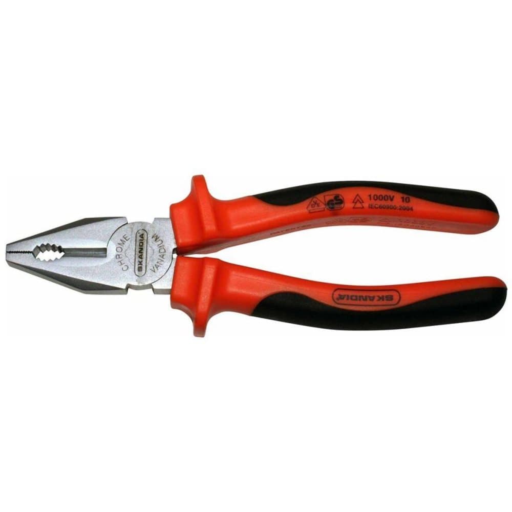 Skandia isoleret VDE-kombinationstang 180 mm 1042448