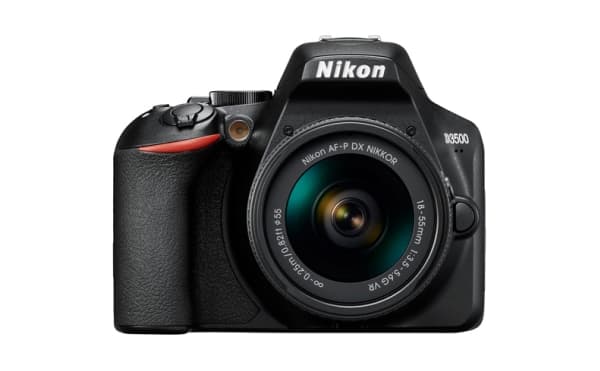 Nikon D3500 + AF-P 18-55mm VR, 24,2 MP, 6000 x 4000 pixlar, CMOS, Full HD, 365 g, Svart