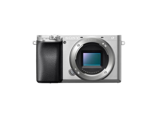 Sony a 6100 + 16-50mm, 24,2 MP, 6000 x 40000 pixlar, CMOS, 4K Ultra HD, Silver