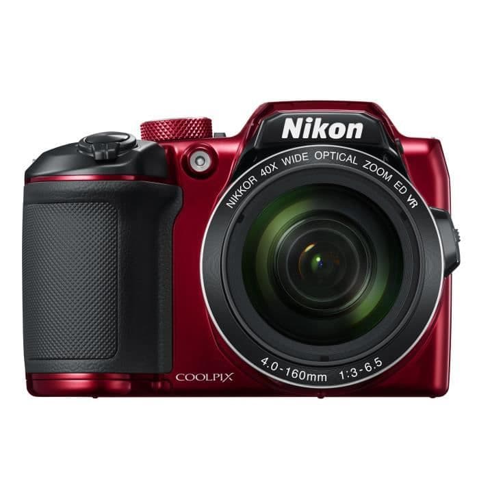 NIKON COOLPIX B500 - Digital digital kamera - Bluetooth - Röd