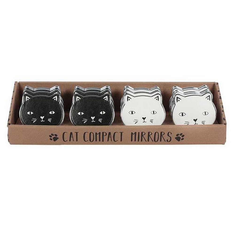 Something Different Cat Compact Mirrors (Set Of 12)