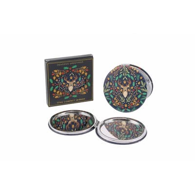 Seasons Greetings Stag Compact Mirror