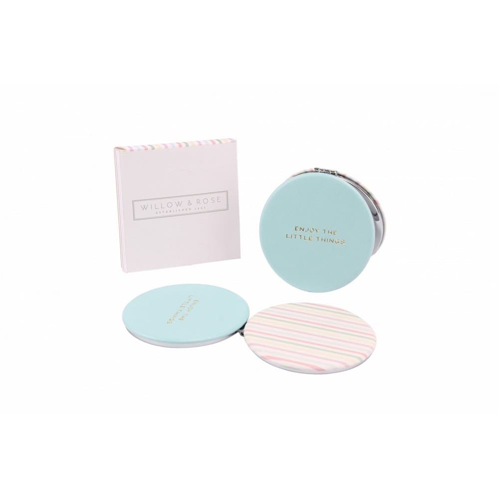 Willow & Rose Enjoy The Little Things Compact Mirror
