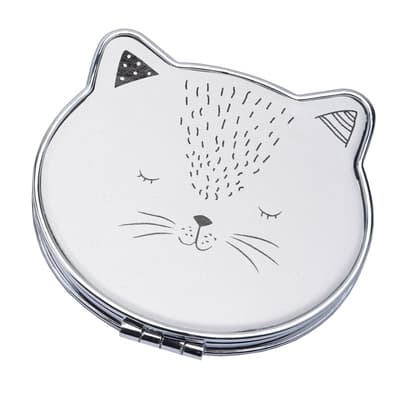 Woofs & Whiskers Cat Compact Mirror