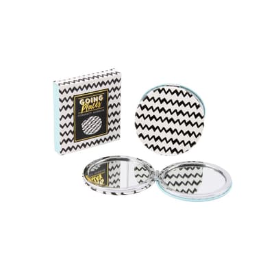 CGB Giftware Going Places ZigZag Compact Mirror