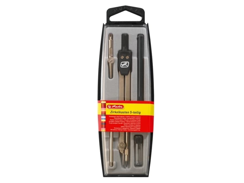Herlitz 8710303, Svart, Metallisk, 5 styck