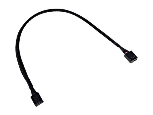 Bild av Phobya 4pin PWM hane-hane Svart 30cm