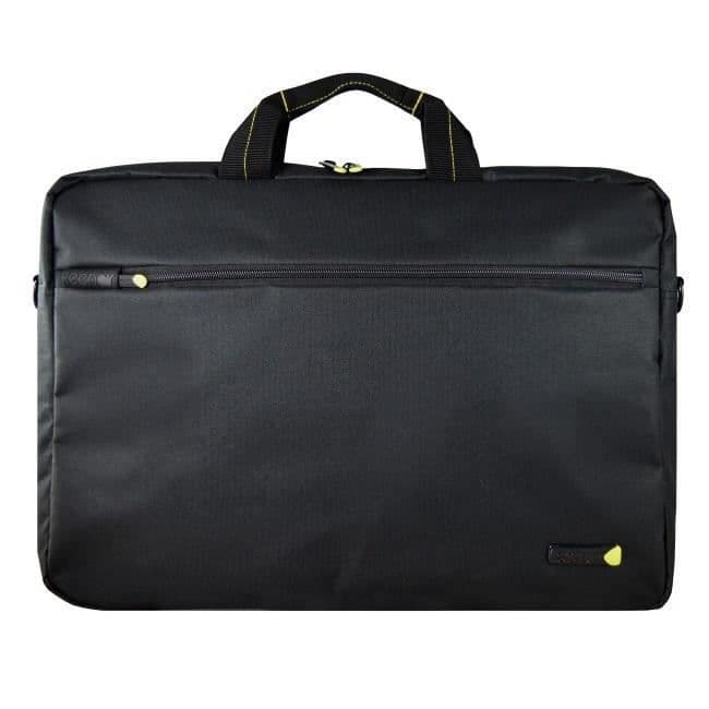 TECHAIR mjuk laptopväska 15,6 '' - Skumskydd - Svart - Grått Interiör