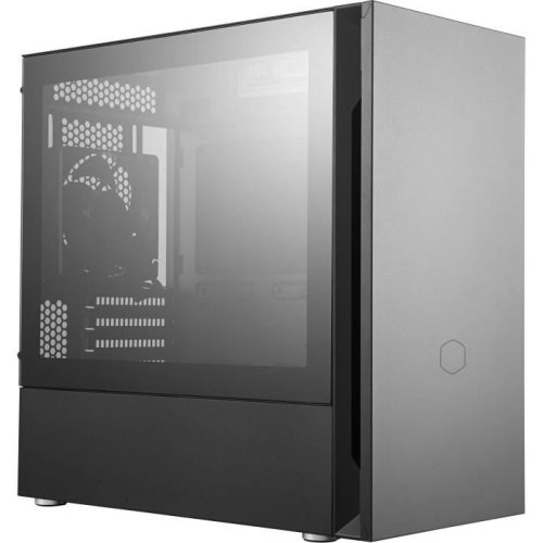 Bild av COOLER MASTER Silencio S400 PC-fodral - härdat glasfönster - Svart (MCS-S400-KG5N-S00)