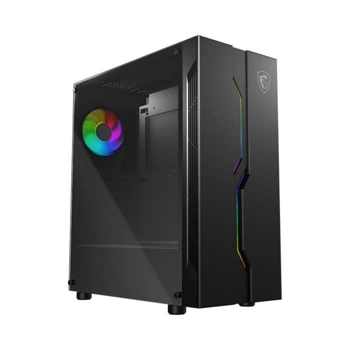 MSI Vampiric 010 PC-taske - ATX - Hærdet glasvindue - ARGB (306-7G08M11-809)