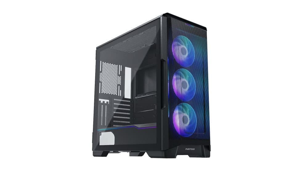 Phanteks Eclipse P500 Air ATX Case, Tempered Glass, DRGB, Satin Black