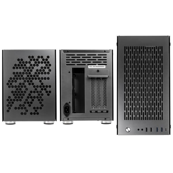 Kolink Rocket Heavy Aluminium Mini-ITX Case - Gunmetal Grey