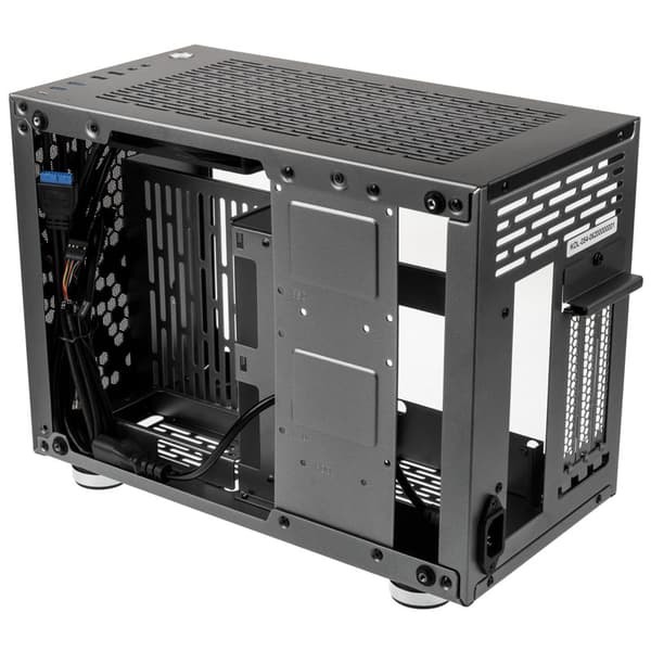 Kolink Rocket Heavy Aluminium Mini-ITX Case - Gunmetal Grey