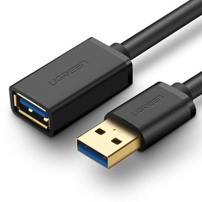 UGreen USB 3.0 förlängningskabel hane - hona 1-3m