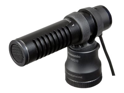 Bild av Panasonic Vw-VMS10E-K - Mikrofon - för Panasonic Ag-CX10, Hc-VZX992, WX1M, X1500, X2000; Lumix Dc-S5, S5K; Lumix G Dc-G100, G110